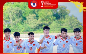 The situation in Group A of the 2026 Southeast Asian U17 Championship: Vietnam U17 is almost certain to advance.