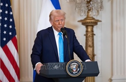 US President Donald Trump will hand the trophy to the 2026 World Cup champions.