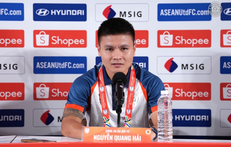 Quang Hải speaks out after the 1-2 defeat to BG Pathum