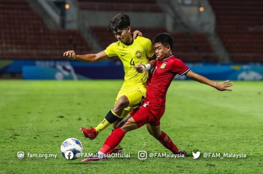 Live football coverage of U17 Malaysia vs U17 Indonesia, 7:30 PM today, April 16