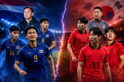 Thailand U23 tests themselves against South Korea ahead of a major goal