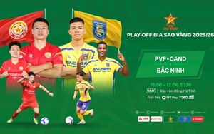 Live stream link for PVF-CAND vs Bac Ninh FC today at 18:00, V-League play-off