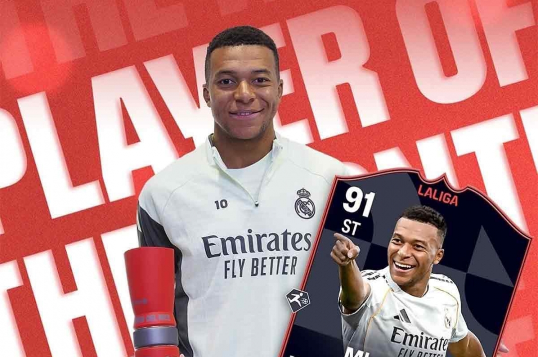 Official: Mbappe wins a double of individual awards