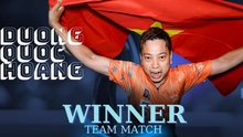 Duong Quoc Hoang shines, leading Team Asia to a clean sweep on the opening day of Reyes Cup 2025