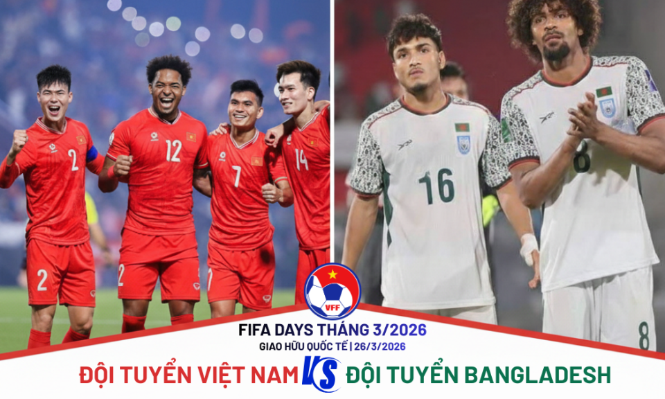 Đội tuyển Việt Nam tập trung ngày 21/3, đá giao hữu với Bangladesh trên sân Hàng Đẫy - Ảnh 1.