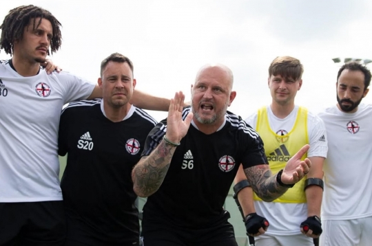 The England team cannot go to the World Cup on their own, as the FA has refused to help.