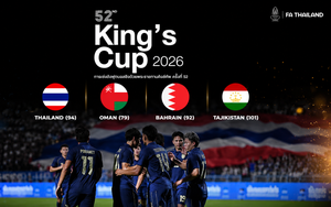 Thailand confirms three guest teams for King's Cup 2026