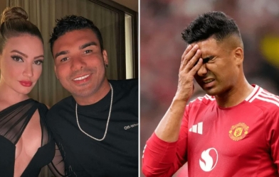 Manchester United fans cause Casemiro's beautiful wife to sob