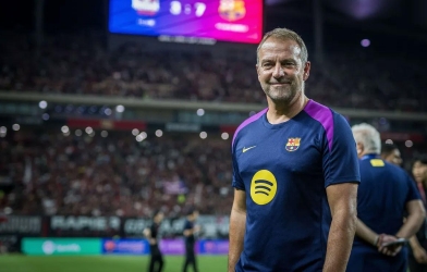 After a 7-star victory, Flick makes a verdict on Barcelona winning the Champions League