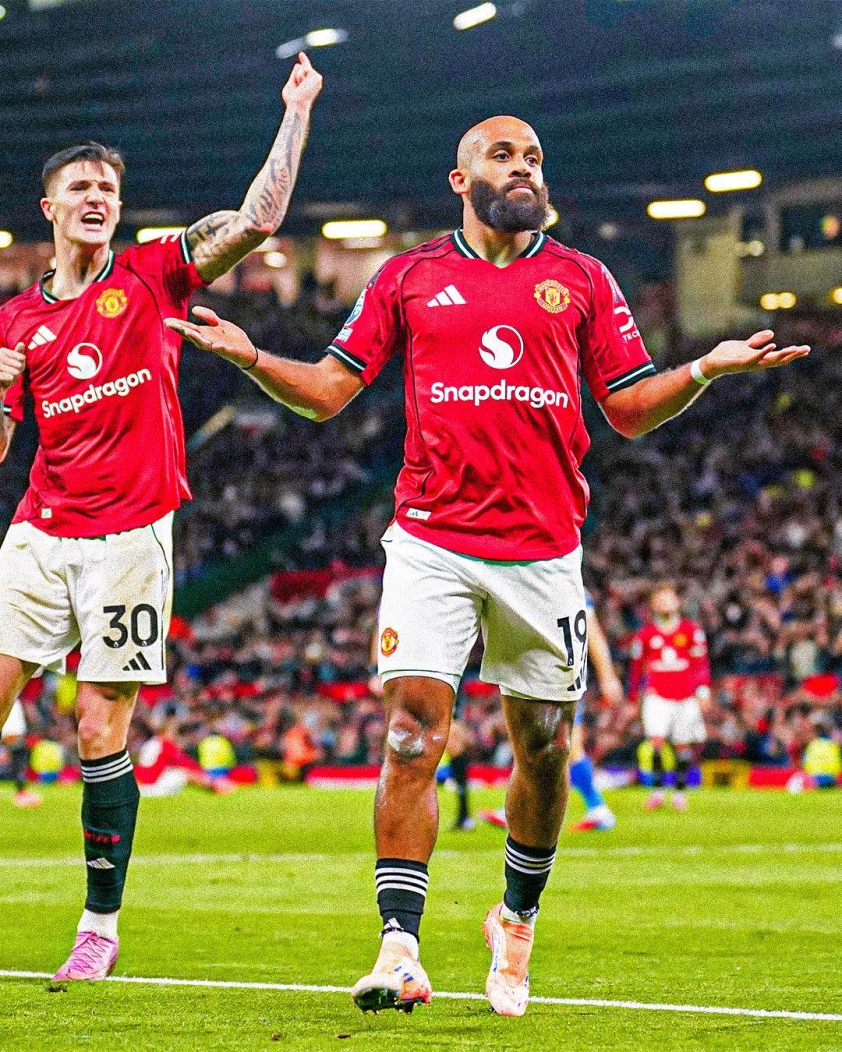 Mbeumo thăng hoa cùng MU. (Ảnh: Sky Sports)