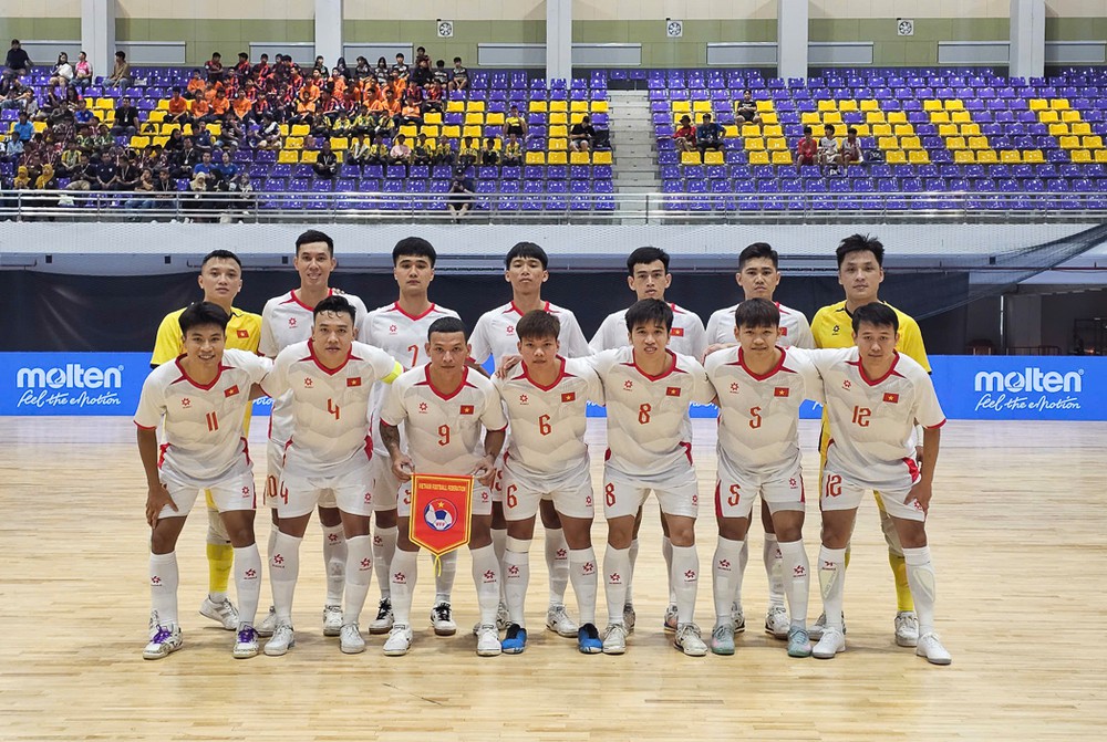 Futsal Việt Nam lên hạng 20 thế giới, khẳng định vị thế - Ảnh 1. Futsal Việt Nam lên hạng 20 thế giới, khẳng định vị thế - Ảnh 1.