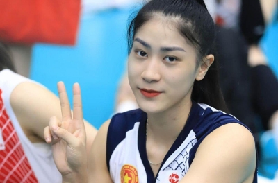 Volleyball star Kieu Trinh first speaks out about injury situation