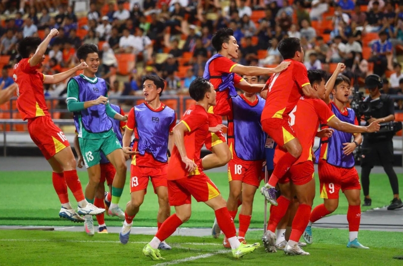 Thailand has been powerless against Vietnamese youth football for the past 8 years