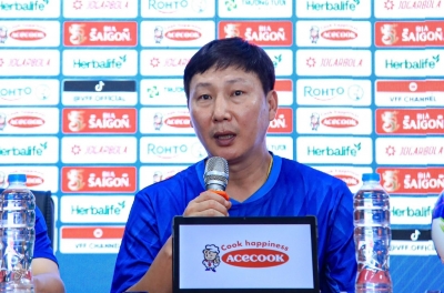 Coach Kim Sang Sik made a strong statement ahead of Vietnam's AFF Cup match.