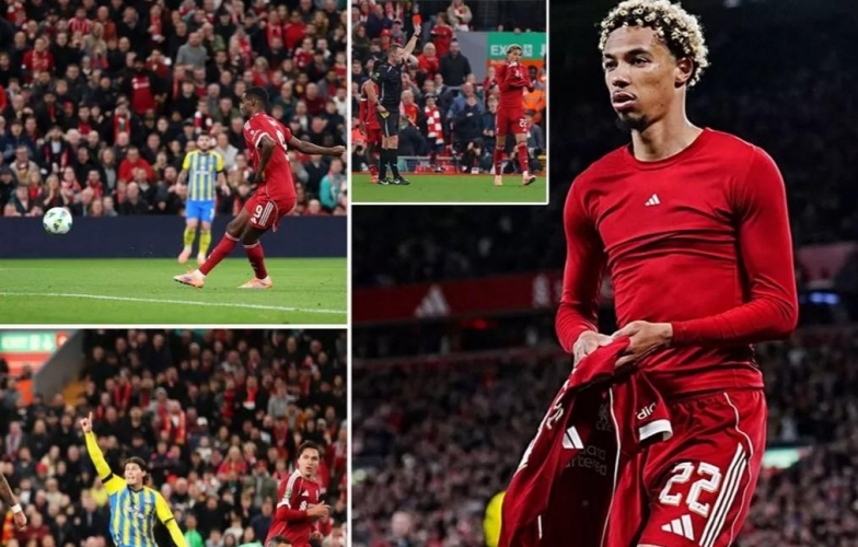 A foolish red card, Ekitike was criticized by Liverpool players immediately after the match