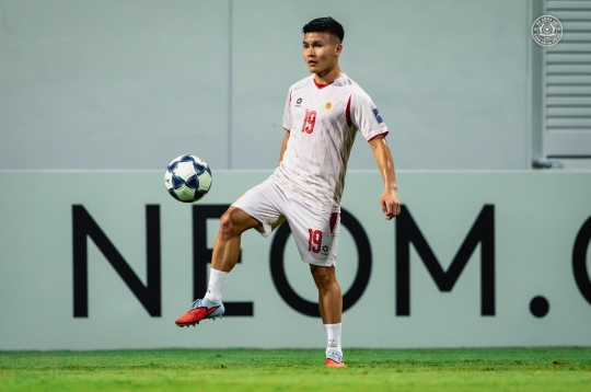 Quang Hải confidently states his determination to defeat Tampines Rovers