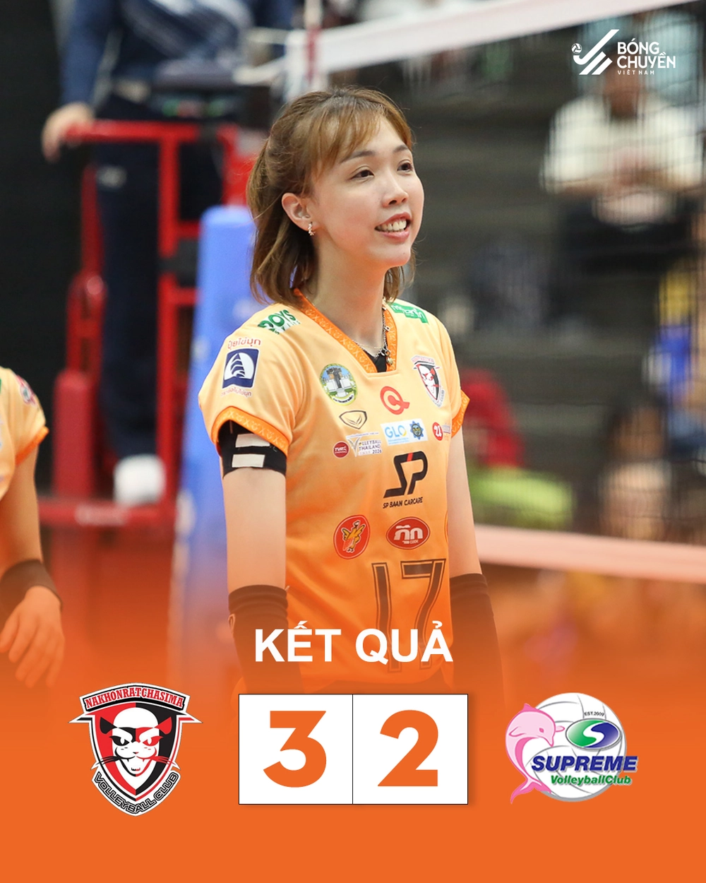 Phụ công Việt Nam giành ngôi vô địch chặng 2 giải bóng chuyền VĐQG Thái Lan - Ảnh 1.