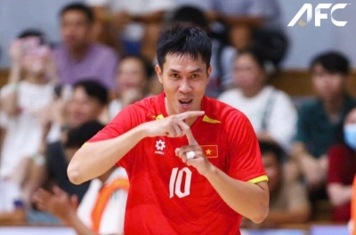AFC points out the best player of the Vietnam national futsal team at the Asian Championship finals