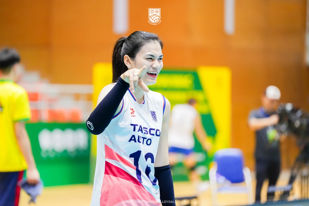 Như Quỳnh liên tục duy trì phong độ cao, giúp Hà Nội Tasco Auto toàn thắng 3 trận đã đấu ở giai đoạn 1 giải VĐQG 2026 Như Quỳnh liên tục duy trì phong độ cao, giúp Hà Nội Tasco Auto toàn thắng 3 trận đã đấu ở giai đoạn 1 giải VĐQG 2026