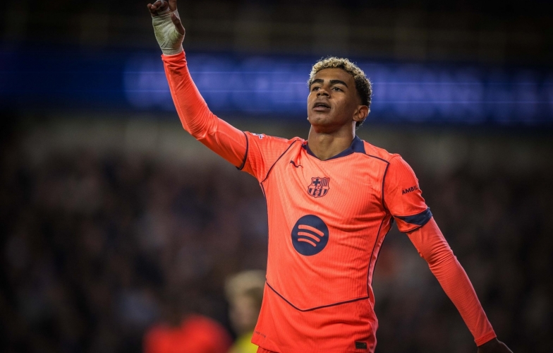 Lamine Yamal equals Mbappe's Champions League record