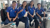 Vietnam women's national team confidently sets off to 'hunt' for the gold medal at SEA Games 33