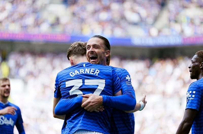 Jack Grealish shines as Everton ends Crystal Palace's 19-match unbeaten streak