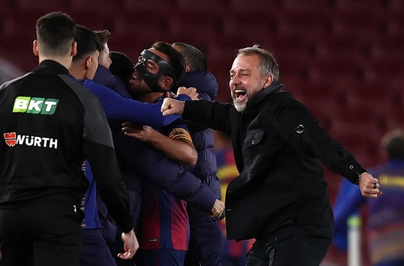 Hansi Flick: 'Barca played at a different level'