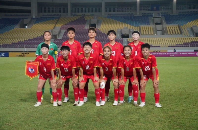 Vietnam U17 Women's Team Finalizes Roster for Asian Championship