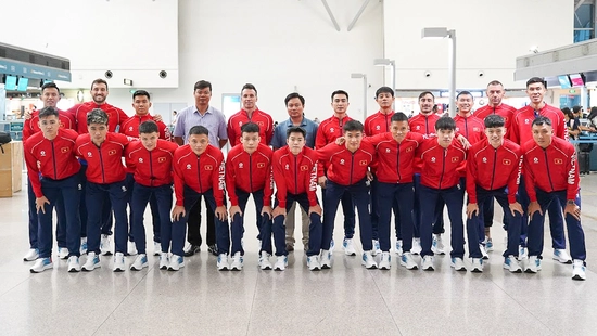 越南室內五人足球隊啟程參加第33屆東南亞運動會,首要目標是晉級決賽