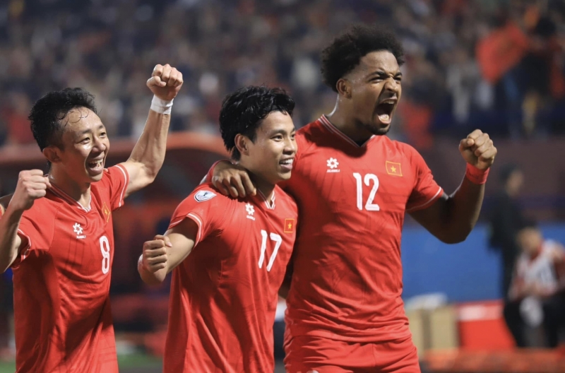 Group F standings if Malaysia is ruled to lose 0-3: Vietnam secures a spot in the 2027 Asian Cup