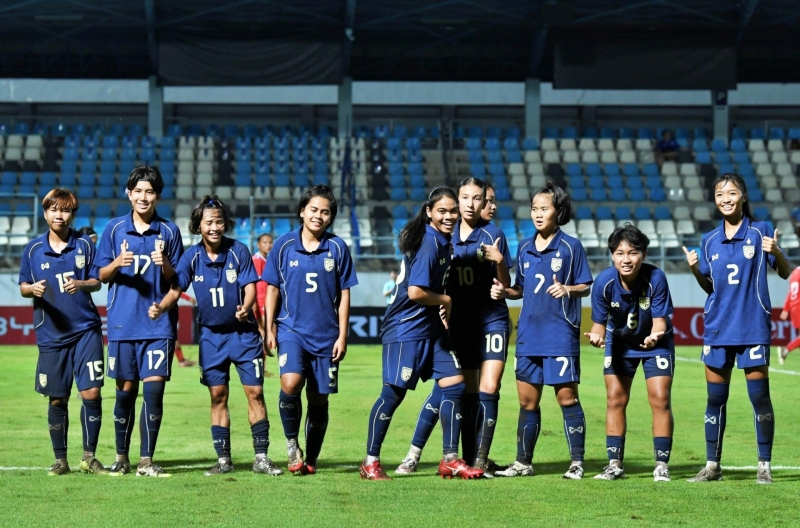 Thailand secures a massive 29-0 victory in the AFC U17 Women&#39;s Asian qualifiers
