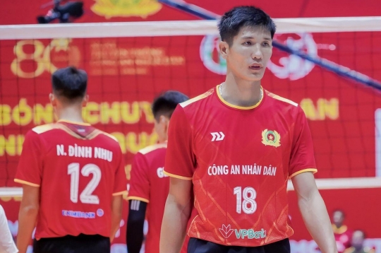 Live volleyball match: Ho Chi Minh City Police vs Hanoi, 18:00 today, March 23
