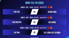 Live streaming links for the 2025 National A-Class Volleyball Finals on October 23rd