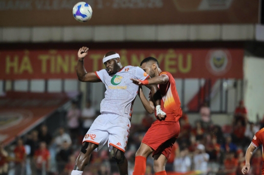 Hải Phòng FC's foreign player encountered an unusual incident before the match.