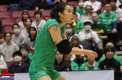 Thanh Thuy shines again against the Japanese league runner-up
