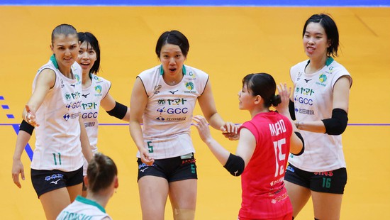 Live stream link for Thanh Thúy competing in the Gunma Green Wings vs Queenseis Kariya match at 11:05 today