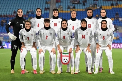 Iranian women's team does not sing national anthem at Asian Cup opening match