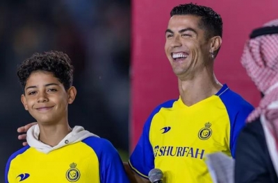 Ronaldo's son stirs controversy with fiery reaction identical to CR7