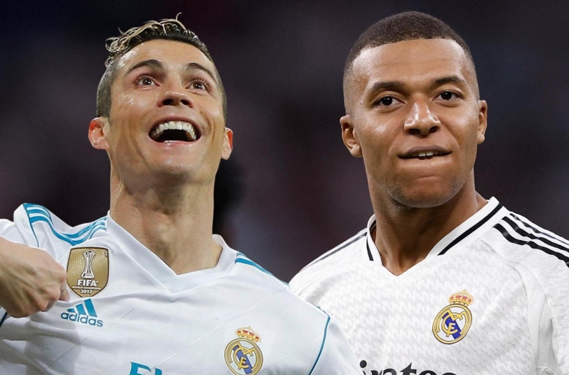 Ronaldo&#39;s insane record has been surpassed by Mbappe!