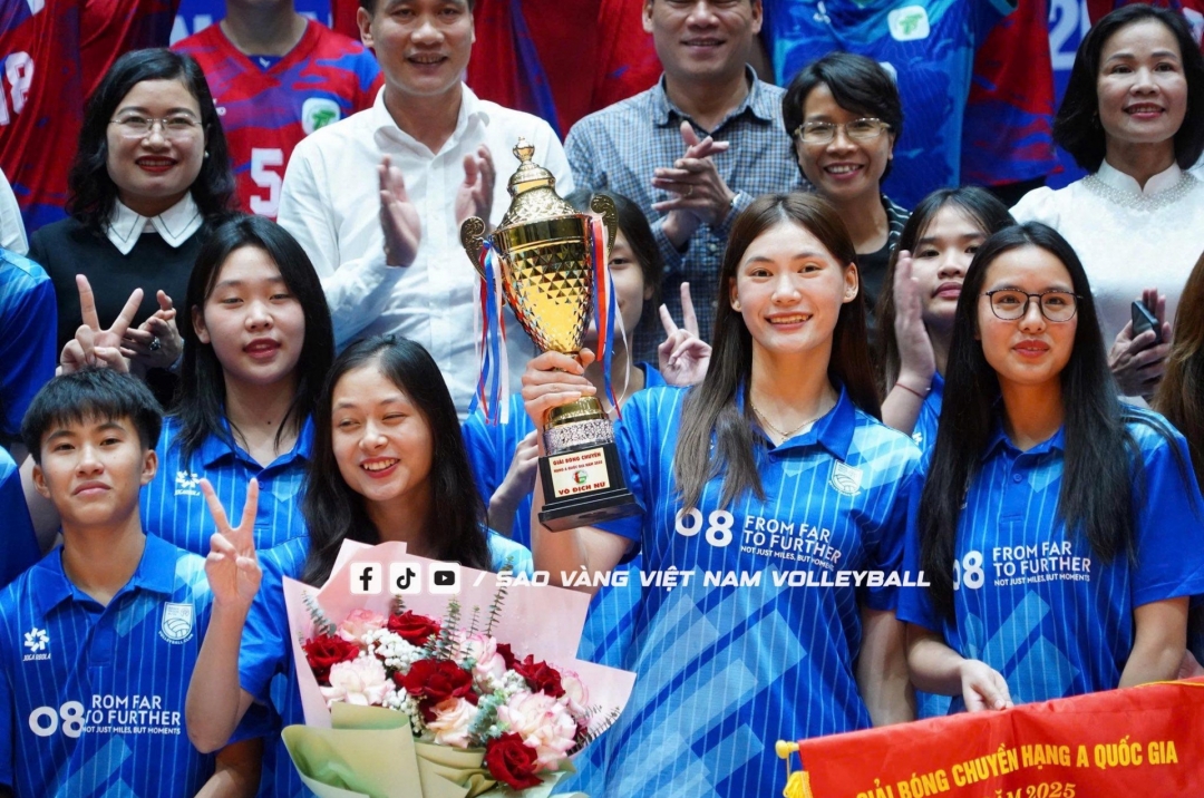 Individual awards and final standings of the 2025 National Volleyball A-Class Championship