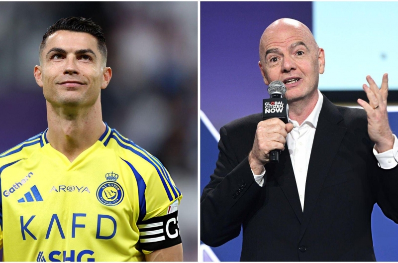 FIFA President unexpectedly voices support for Ronaldo