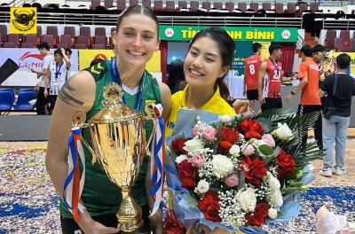 The American national team player will not return to VTV Bình Điền Long An.