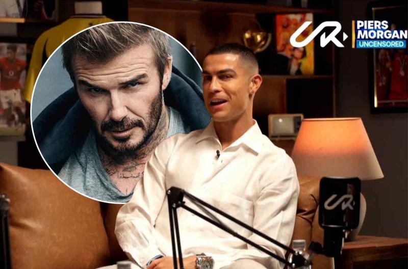 Ronaldo claims he is more attractive than David Beckham