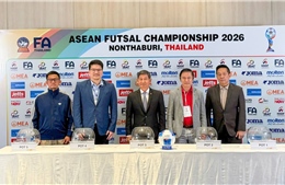 Vietnam is grouped with host Thailand in the 2026 ASEAN Futsal Championship.
