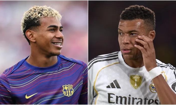 Mbappe chính thức nhận thất bại trước Yamal tại La Liga