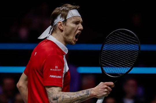 Tennis match schedule for today, February 13th