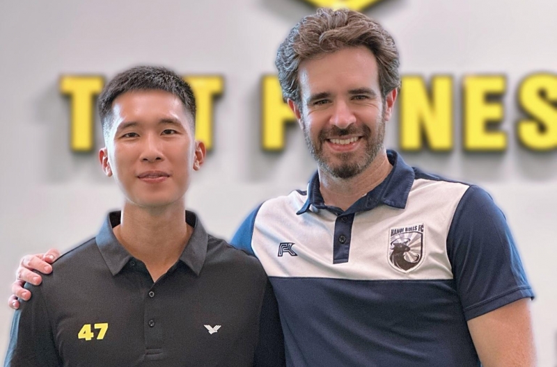 European coach unexpectedly takes charge of a Vietnamese third-division team