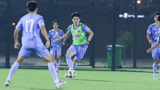 U23 Vietnam intensifies training ahead of the 2026 AFC U23 Championship finals.