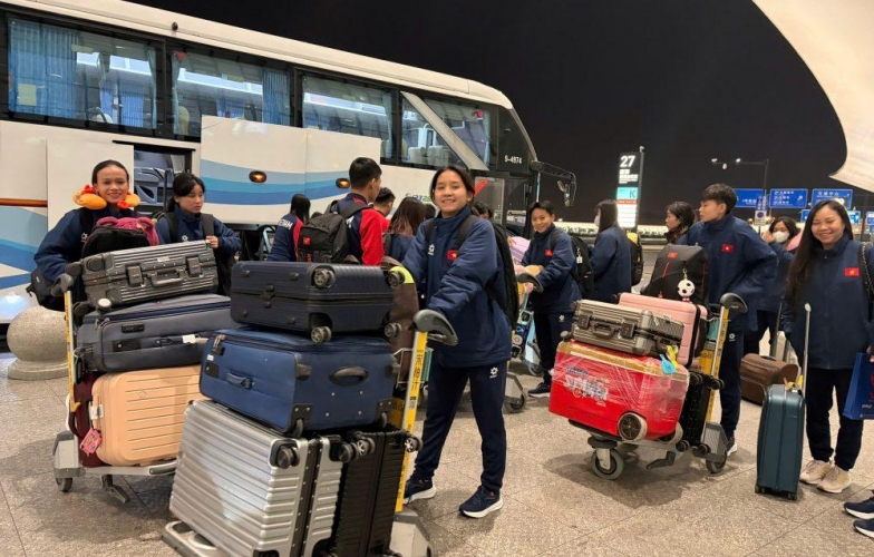 影片：越南女子室內五人足球隊自中國返抵，準備參加東南亞運動會
