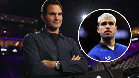 The tennis legend shares the secret to defeating Alcaraz